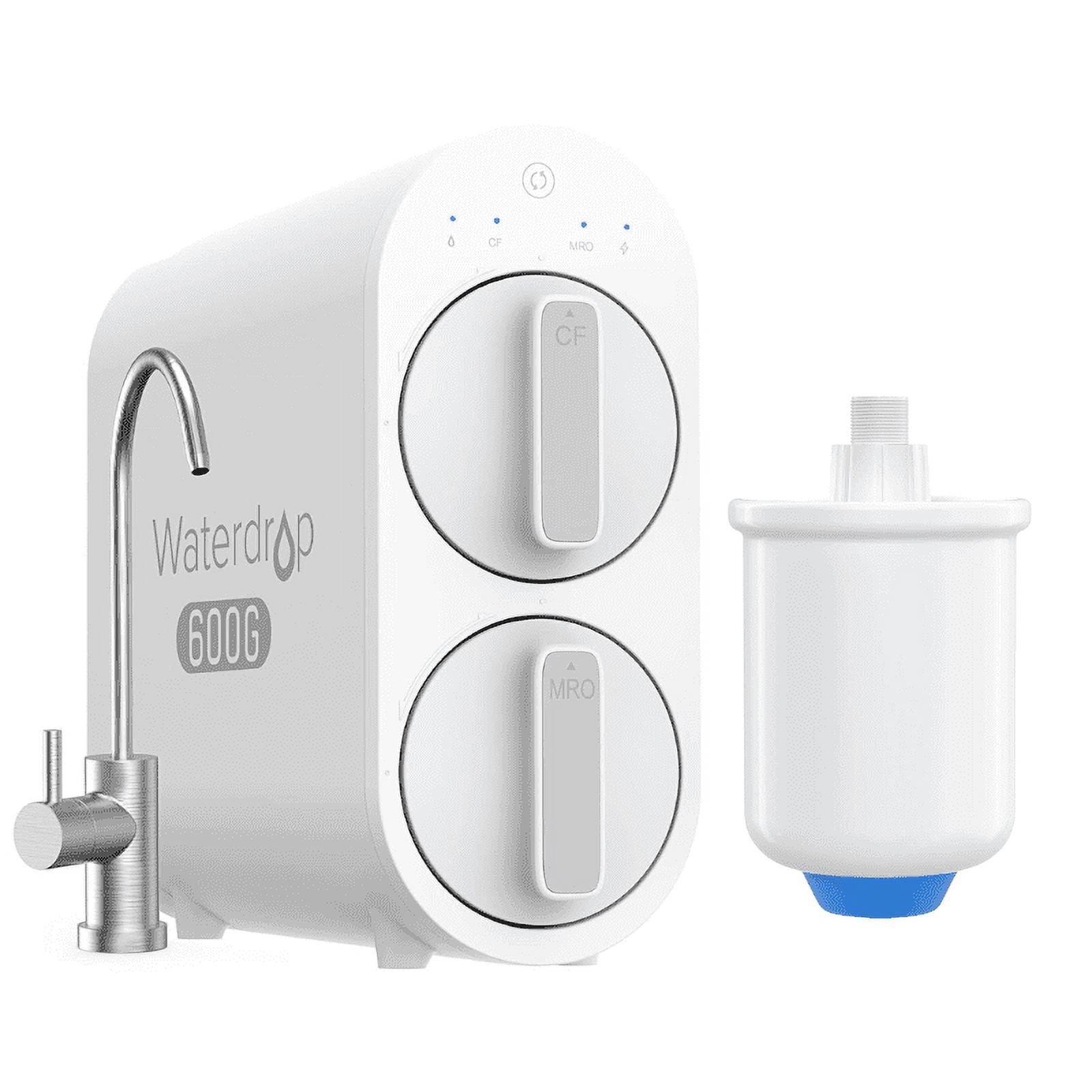 Waterdrop G2P600 Reverse Osmosis System, With Waterdrop PMT Small Water