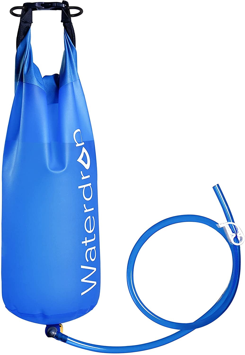 Waterdrop Glass Bottle - 20 oz - Borosilicate Glass - Water Bottle - Bottle with Bamboo Lid - Sustainable
