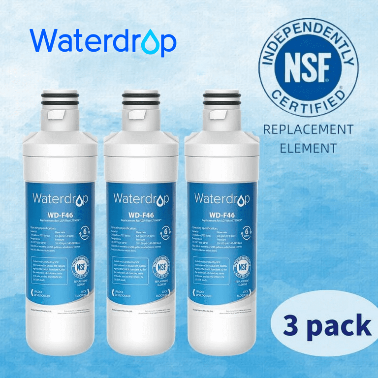 Waterdrop LT1000PC® ADQ747935 MDJ64844601 NSF Certified Waterdrop LT1000PC® ADQ747935 MDJ64844601 NSF Certified