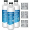 thumbnail image 1 of Waterdrop LT1000PC ADQ747935 Refrigerator Water Filter and Air Filter, Replacement for LG LT1000P,3 filter, 1 of 10