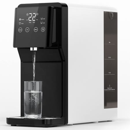 Waterdrop N1 Countertop Reverse Osmosis Water Filter System, TDS Reduction, 4-Stage Water Filter,Automatic Flushing, 3:1 Pure to Drain, UV Sterilization