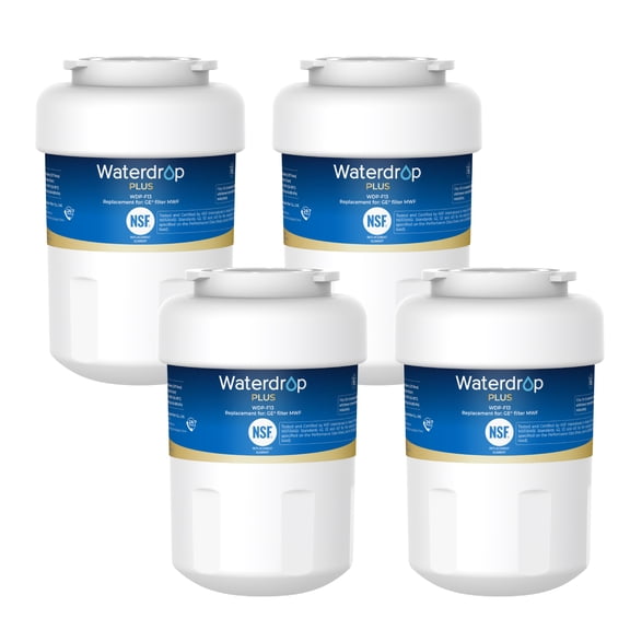 Waterdrop Plus WDP-F13 Refrigerator Water Filter, Reduce PFAS, Replacement for HDX FMG-1, MWFP, MWFA, RWF0600A, RWF1060, Kenmore 469991, 4 Pack