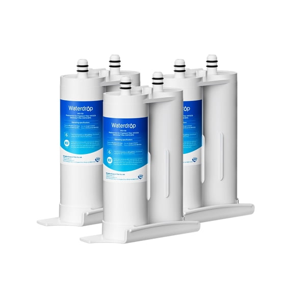 Waterdrop Replacement for Frigidaire® & Electrolux® WF2CB®, PureSource2®, NGFC 2000, FC100, Kenmore® 9916, EWF2CBPA®, 1004-42-FA Refrigerator Water Filter, 3 Filters
