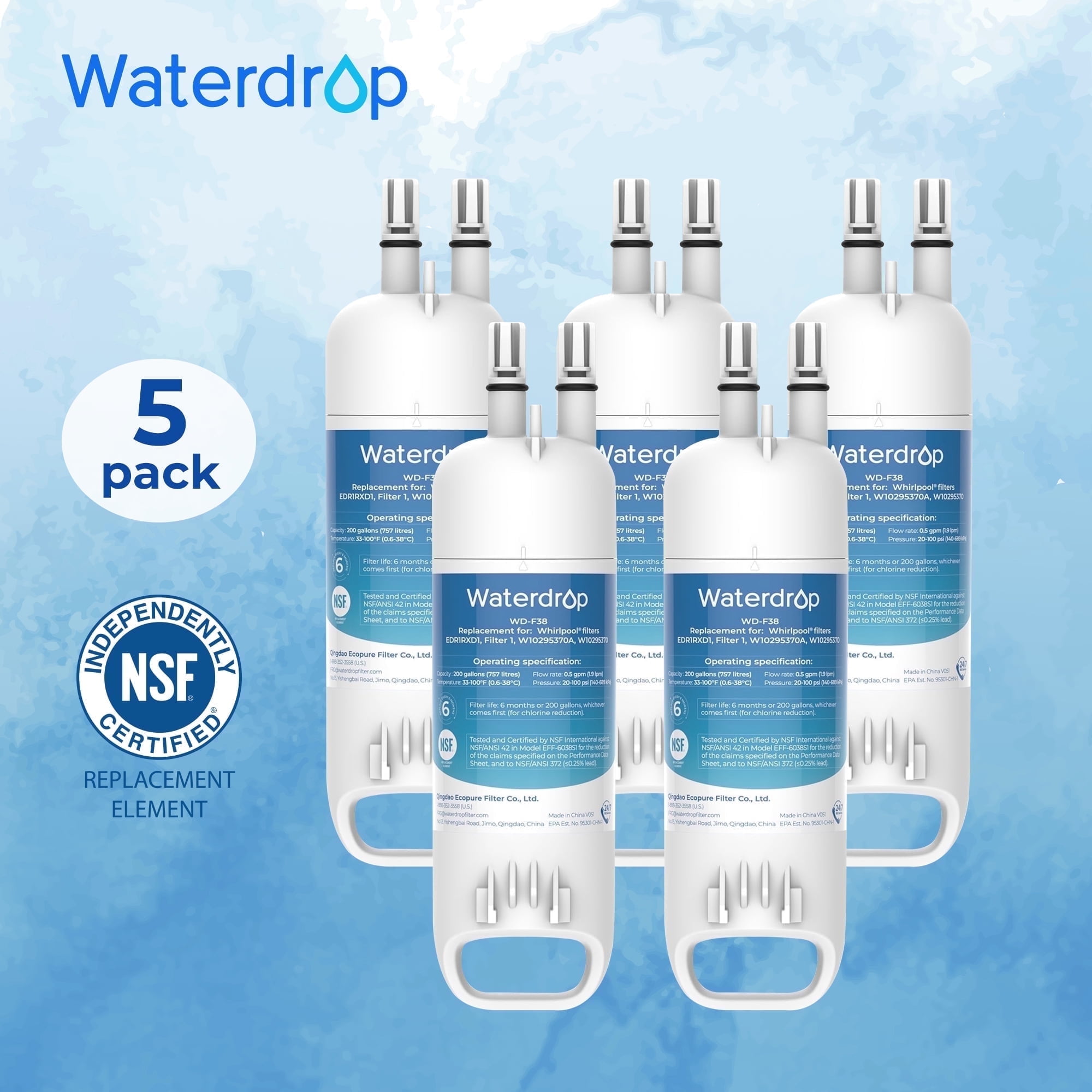 Waterdrop Water Filter Replacement