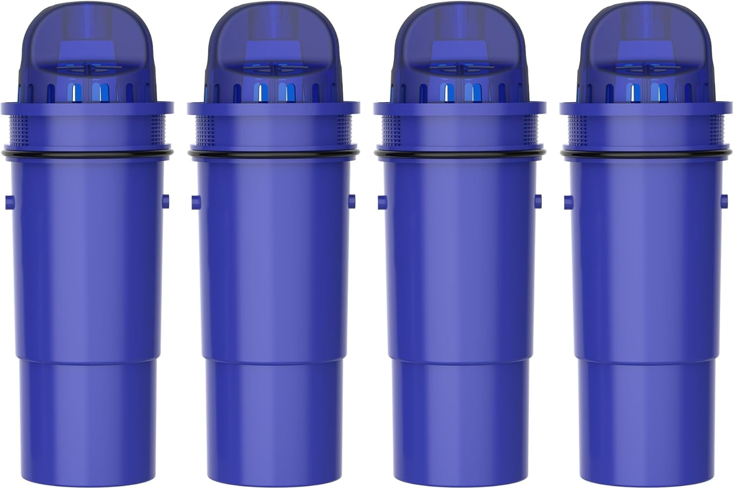 Waterdrop Replacement for Pur Water Filter, CRF-950Z NSF Certified Pitcher Water Filter, Compatible with Pur Pitchers and Dispensers PPT700W, CR-1100C and PPF951K Water Filter, Pack of 4