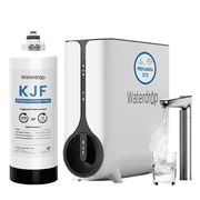Waterdrop KJ600 Instant Hot Reverse Osmosis System, 600 GPD, Tankless RO,5-Stage Filtration, PFAS & TDS Reduction, 21 Pure to Drain, LED Faucet, Hot and Cold ,with Extra 1 Filter