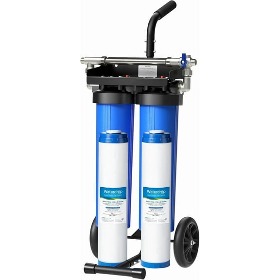 Waterdrop Spotless Car Wash System with Bypass Valve, Deionized Water System, Spot Free, Works for All Vehicles, RV, Motorcycles, Windows, Boats, Planes and More, 20 Inches