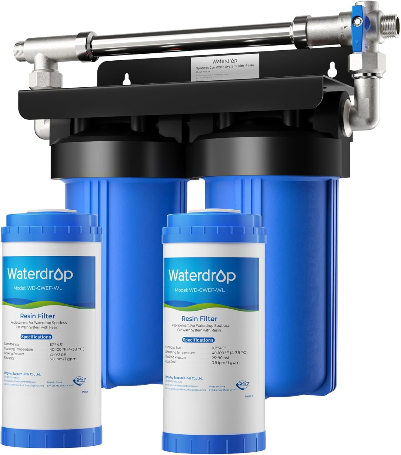 メンテナンス SPOTLESS CAR WASH SYSTEM Waterdrop Spotless Car Wash System with Resin, Deionized Water