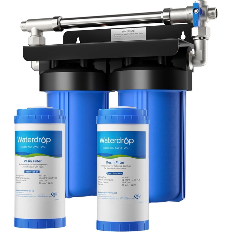 メンテナンス SPOTLESS CAR WASH SYSTEM Waterdrop Spotless Car Wash System with Resin, Deionized Water