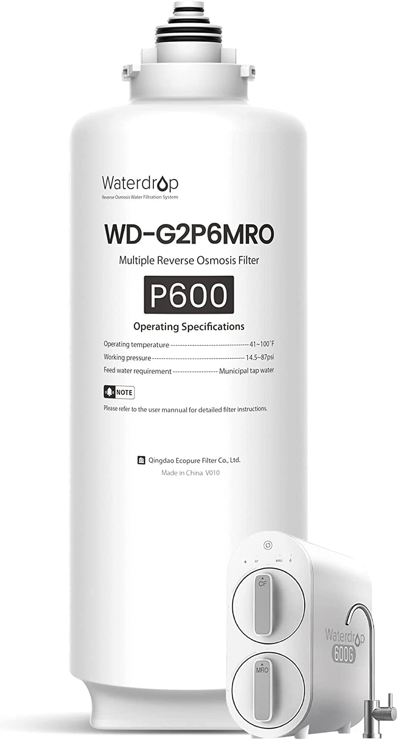 Waterdrop WD-N1-MRO Filter, Replacement for WD-N1-W RO Water