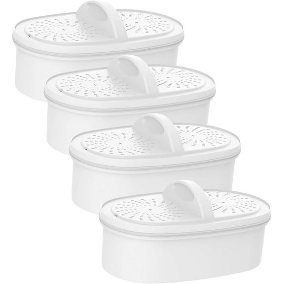 Waterdrop WD-PF-01A Plus NSF Certified Replacement Filters for All Waterdrop Pitcher and Dispenser Filtration System, Reduces PFAS, PFOA/PFOS, Last Up to 200 Gallons (4 Packs)