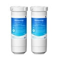 thumbnail image 1 of Waterdrop XWF Refrigerator Water Filter, Replacement for GE® WR17X30702, NSF 42/372 Certified, Compatible with GNE27, GFE26, GDE25, GSS25, PSE25 Series Refrigerators, 2-Pack (Not XWFE®), 1 of 10