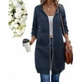 thumbnail image 1 of Wateresty Women Casual Zip up Polyester Hoodies, Forcipower Long Hoodie with Pocket, Long Sleeve Tunic Outerwear, 1 of 7
