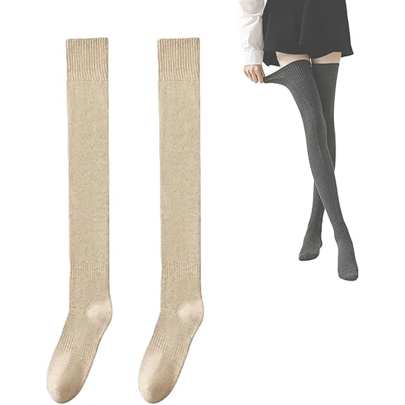 Wateresty Women Thigh High Socks,Wateresty Socks,Women Knee High Sock,Over Knee Thighs Stockings,Soft Warm Thick