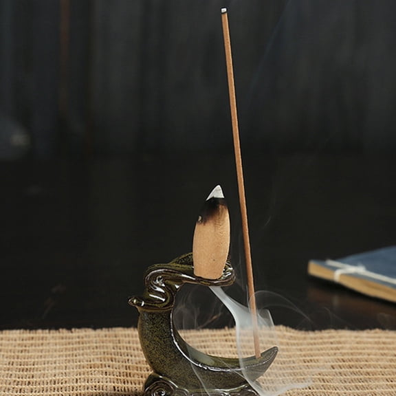 Waterfall Backflow Incense Burner Incense Fountain Incense For Home Decor Office Censer Holder For Sauna Room Meditation Room