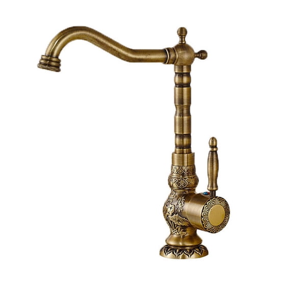 Waterfall Brass Vessel Bathroom Sink Faucet Spout Single Lever Mixer Tap For Daily Life