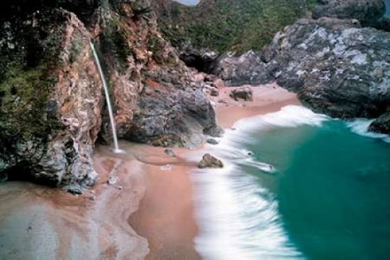 Waterfall Canvas Art - Dennis Frates (24 x 36)