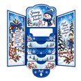 Waterfall Christmas Gift Card Booklet, 4-Slot Pull-Out Holder for Gift ...