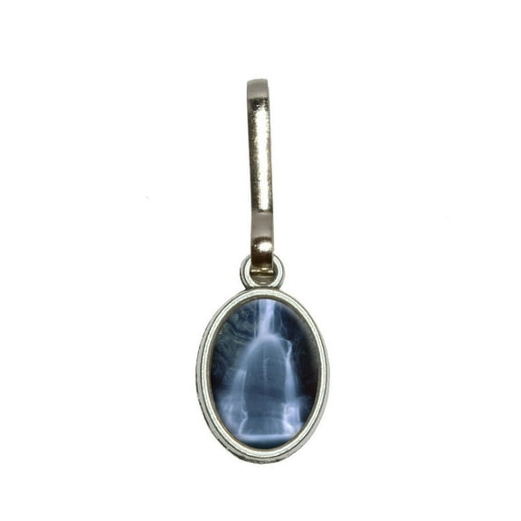 Waterfall - El Yunque Rainforest Puerto Rico Oval Zipper Pull