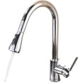 thumbnail image 2 of Kitchen Sink Faucet Head With ON/Off Pause 3-Function Pull 2 of 12