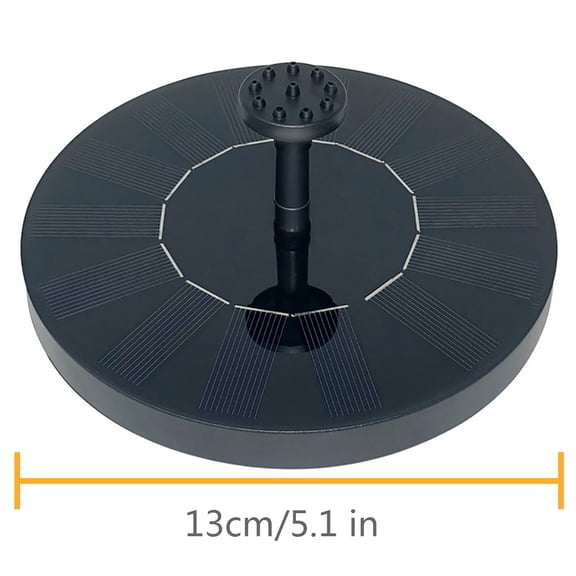 Mini Solar Water Fountain Pool Pond Waterfall Fountain Garden Decoration Outdoor Bird Bath Solar Powered Fountain Floating Water
