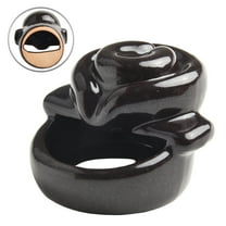 Waterfall Incense Burner Ceramic Backflow Incense Holder Fountain Backflow Incense Cones For Home Office Decor Housewarming Gift