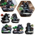 thumbnail image 1 of Waterfall Incense Holder Censer Incense Cone Holder Backflow Incense Burner, 1 of 7