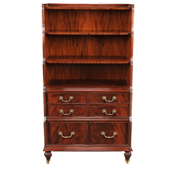Waterfall Mahogany Bookcase