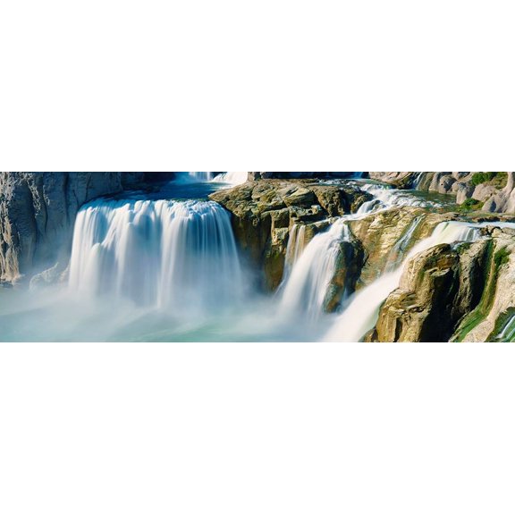 Waterfall Panorama IV Poster Print - James McLoughlin (36 x 12)