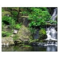 thumbnail image 1 of Waterfall Photo Ceramic Tile Mural Kitchen Backsplash Bathroom Shower, 406101-M5, 1 of 3