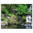 thumbnail image 1 of Waterfall Photo Ceramic Tile Mural Kitchen Backsplash Bathroom Shower, 406101-S5, 1 of 3
