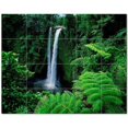 thumbnail image 1 of Waterfall Photo Ceramic Tile Mural Kitchen Backsplash Bathroom Shower, 406106-S5, 1 of 3