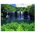 thumbnail image 1 of Waterfall Photo Ceramic Tile Mural Kitchen Backsplash Bathroom Shower, 406112-M5, 1 of 3