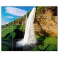 thumbnail image 1 of Waterfall Photo Ceramic Tile Mural Kitchen Backsplash Bathroom Shower, 406148-XL, 1 of 3