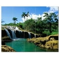 thumbnail image 1 of Waterfall Picture Ceramic Tile Mural Kitchen Backsplash Bathroom Shower, 406168, 1 of 3