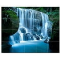 thumbnail image 1 of Waterfall Picture Ceramic Tile Mural Kitchen Backsplash Bathroom Shower, 406200, 1 of 3