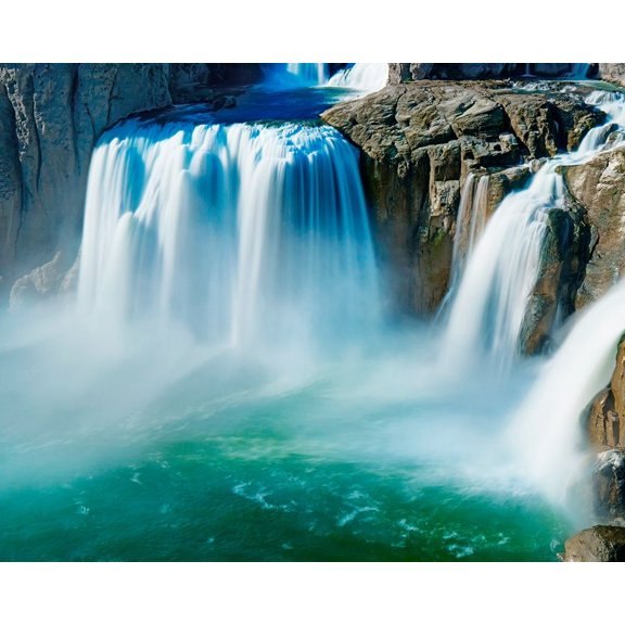 Waterfall Portrait IV Poster Print - James McLoughlin (24 x 18)