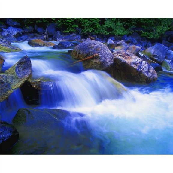 Waterfall Poster Print by Don Hammond, 30 x 24 - Large