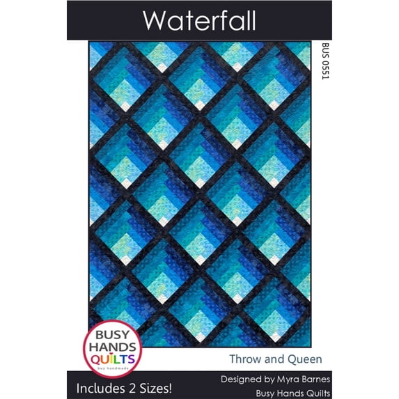 Busy Hands Quilts Waterfall Quilt Pattern