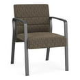 thumbnail image 1 of Waterfall Reception Waiting Room Healthcare Guest Chair / Charcoal Steel / Brown, 1 of 5