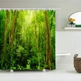 thumbnail image 1 of Waterfall Scenery Waterproof Shower Curtain Forest Trees Printed Bathroom Curtain Polyester Fabric Home Decor Bath Curtains, 1 of 5