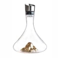 thumbnail image 1 of Waterfall Wine Decanter & Aerator, 1800ml Crystal Carafe with Filter, Unique Iceberg Base for Red Wine, 1 of 6