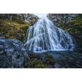 thumbnail image 1 of Waterfall along the road; West Fjords, Iceland by Robert Postma / Design Pics (19 x 12), 1 of 3