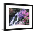 thumbnail image 1 of Waterfall in Crystal Springs Garden, Botanical Scenic Framed Art Print Wall Art by Craig Tuttle Sold by Art.Com, 1 of 6