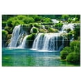 thumbnail image 1 of Waterfalls Ceramic Tile Mural Kitchen Backsplash Bathroom Shower, 401797-L64, 1 of 3