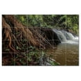 thumbnail image 1 of Waterfalls Ceramic Tile Mural Kitchen Backsplash Bathroom Shower, 401842-L64, 1 of 3