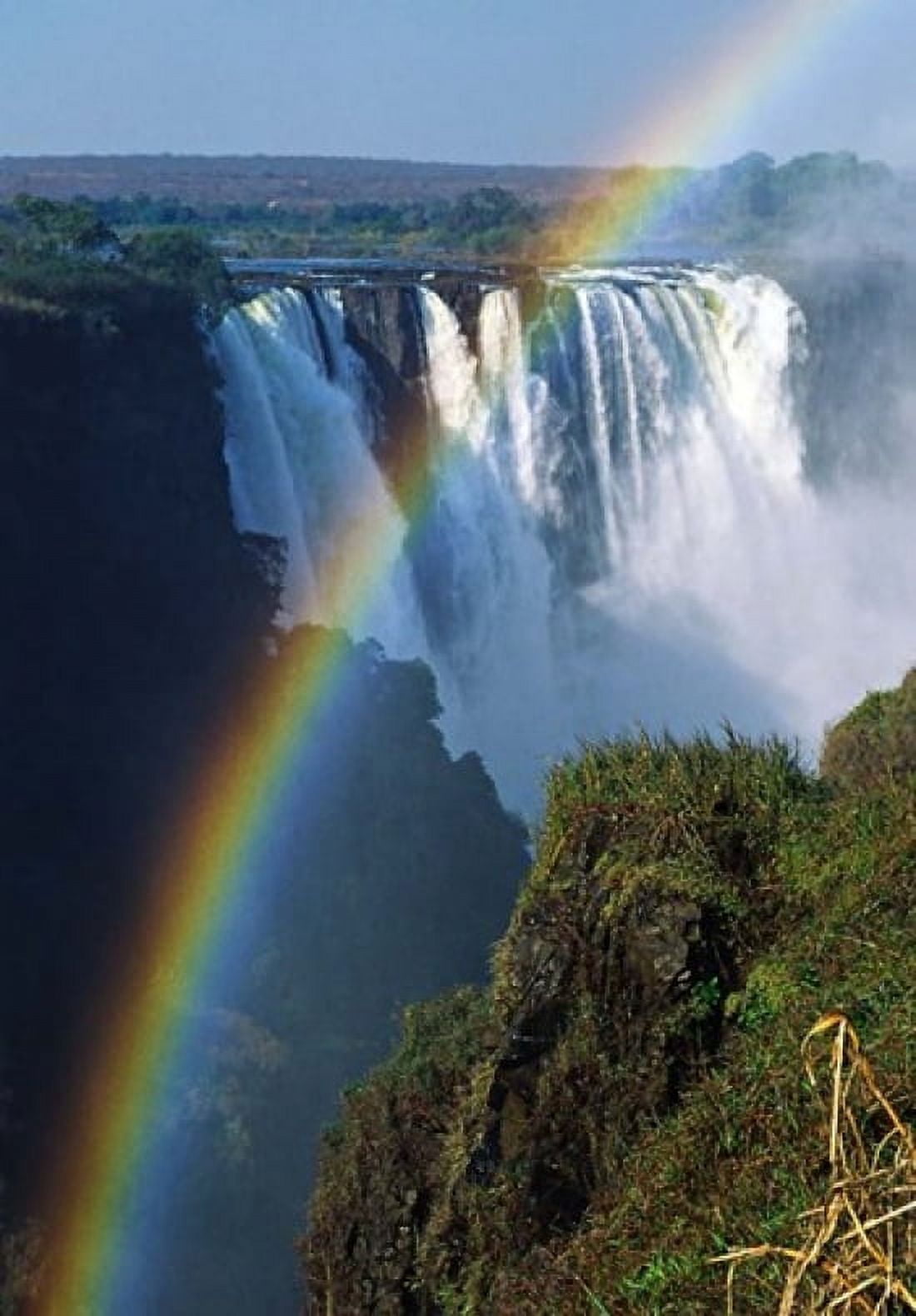 Waterfalls Victoria Falls Zimbabwe Africa Canvas Art - Charles Sleicher DanitaDelimont (13 x 18)