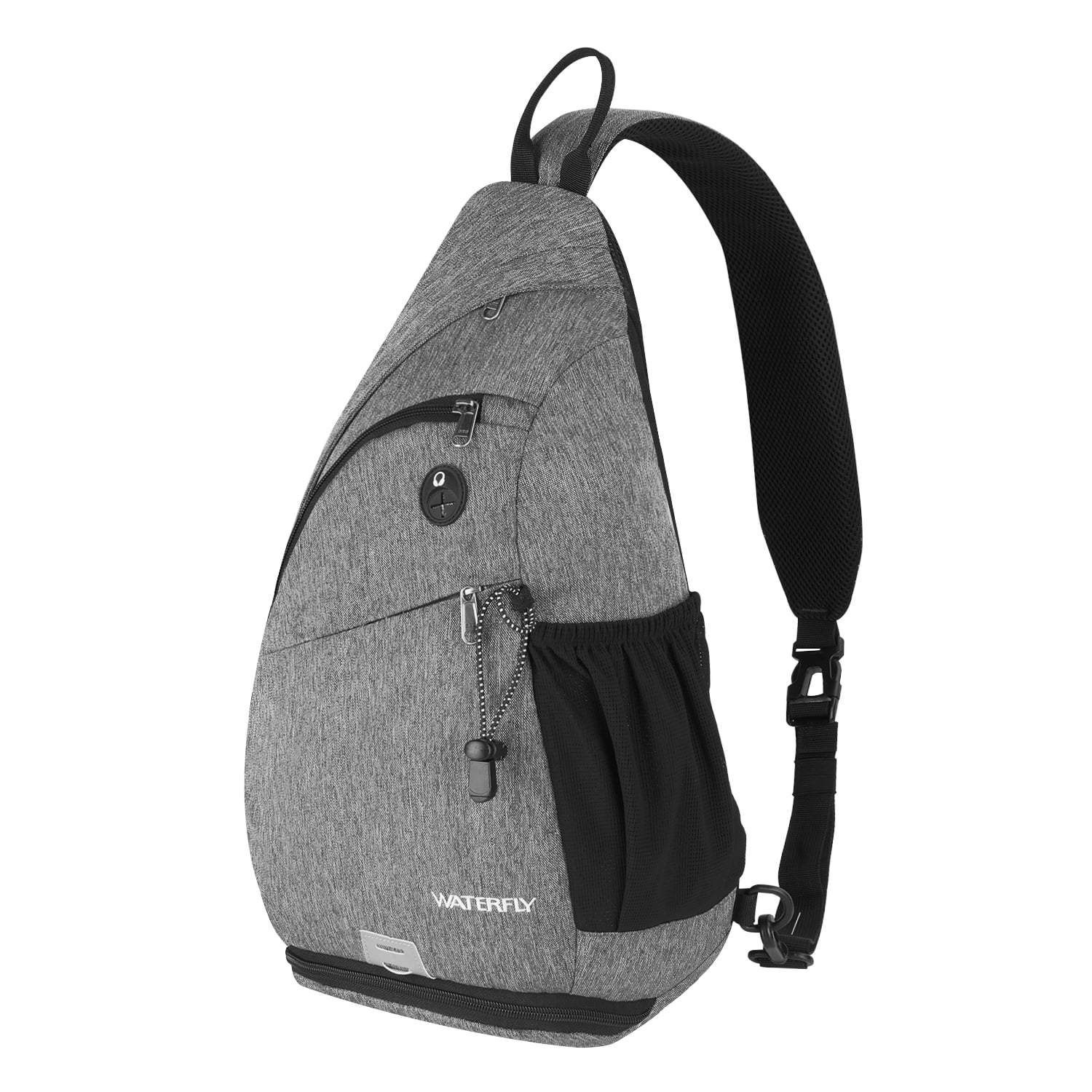 Waterfly Sling Bag Crossbody Backpack: Large Over Shoulder Daypack Casual  Cross Chest Side Pack for Man Woman 18L 