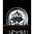 thumbnail image 1 of Waterford Crystal: Christmas Bethlehem Back Drop With Base, 9.75" | Signed | NIB, 1 of 1