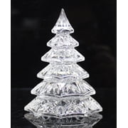 Waterford Crystal Christmas Tree Figurine - Clear, 4.5" - No Box